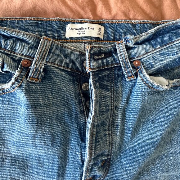 Abercrombie High Rise Dad Jeans - Picture 3 of 5
